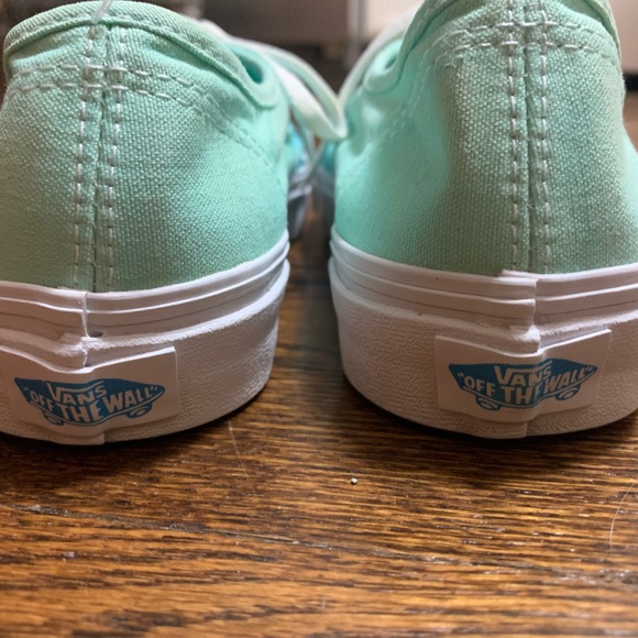 Vans Blue/Green Ombré Shoes in good condition! - Picture 2 of 6